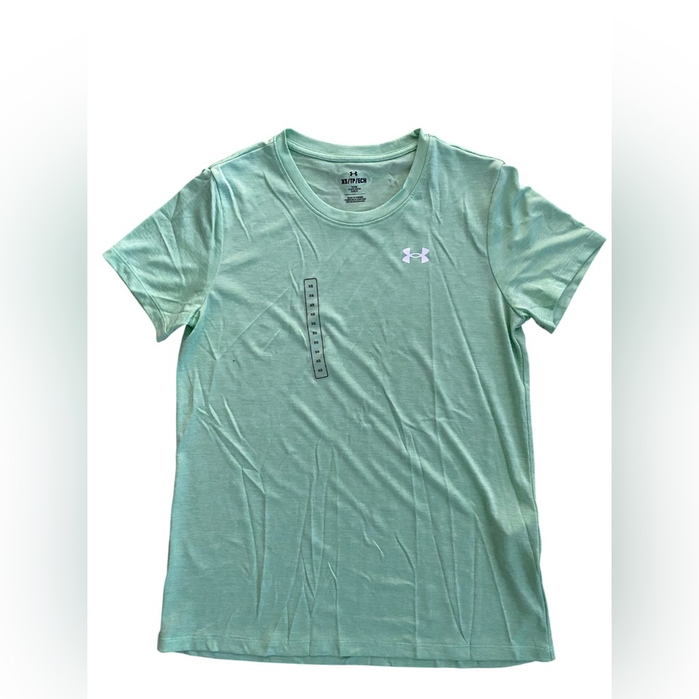 Under Armour Light Green Women's Short Sleeve Tee NWT XS